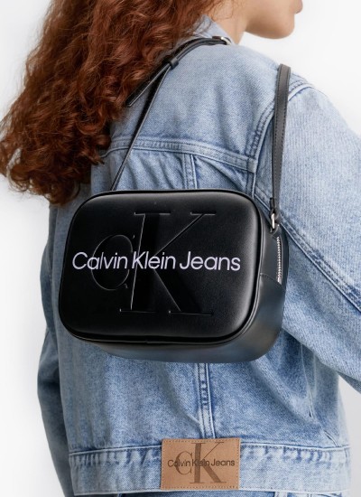 Γυναικείες Ζώνες Bridge.Belt Μαύρο ECOleather Calvin Klein