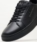 Men Casual Shoes Chunky.Cupsole.B.2 Black Leather Calvin Klein