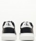 Men Casual Shoes Chunky.Cupsole.B Black Leather Calvin Klein