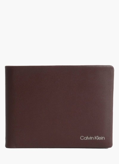 Ανδρικές Σαγιονάρες & Πέδιλα Slide.Monogram Άσπρο Ύφασμα Calvin Klein