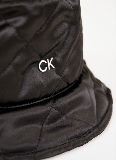 Ανδρικά Κασκόλ Dark.Jacquard Μαύρο Μαλλί Calvin Klein