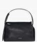 Women Bags Elevated.Soft Black ECOleather Calvin Klein