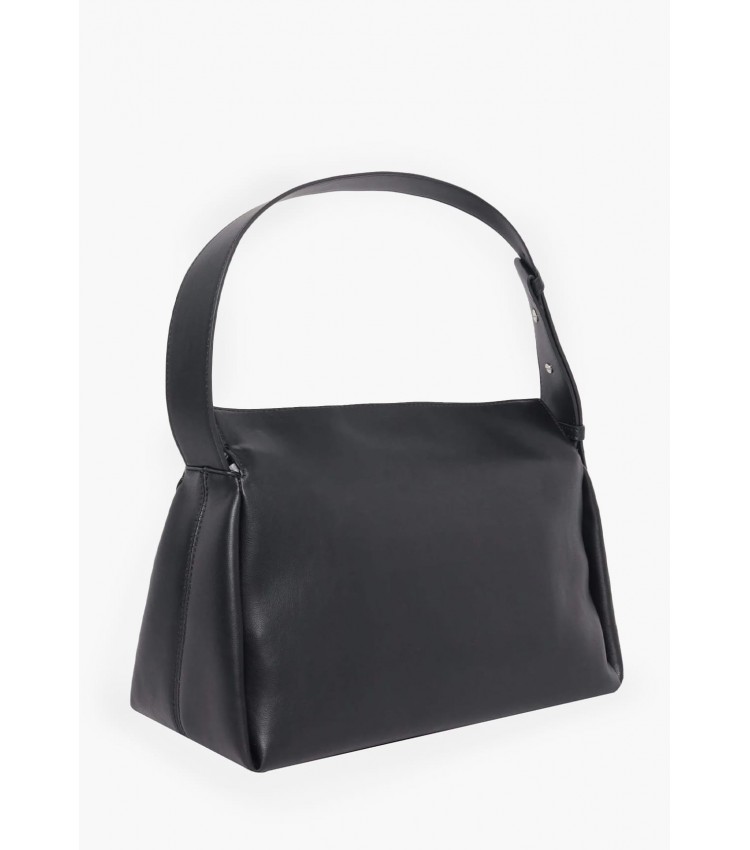 Women Bags Elevated.Soft Black ECOleather Calvin Klein
