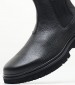 Men Boots Eva.Chelseaboot Black Leather Calvin Klein
