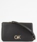 Γυναικείες Τσάντες Gusett.Xbody Μαύρο ECOleather Calvin Klein Γυναικείες Τσάντες Gusett.Xbody Μαύρο ECOleather Calvin Klein