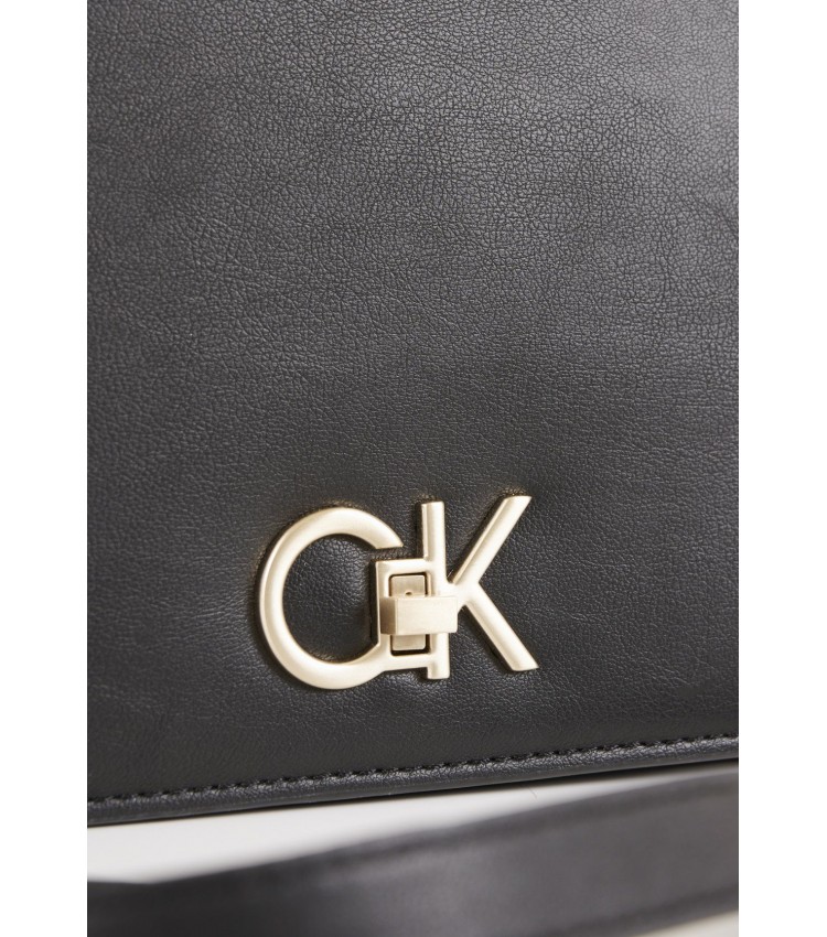 Γυναικείες Τσάντες Gusett.Xbody Μαύρο ECOleather Calvin Klein Γυναικείες Τσάντες Gusett.Xbody Μαύρο ECOleather Calvin Klein