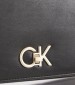 Γυναικείες Τσάντες Gusett.Xbody Μαύρο ECOleather Calvin Klein Γυναικείες Τσάντες Gusett.Xbody Μαύρο ECOleather Calvin Klein