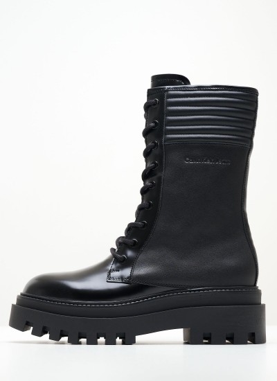 Women Boots Melrose Black Leather Ash