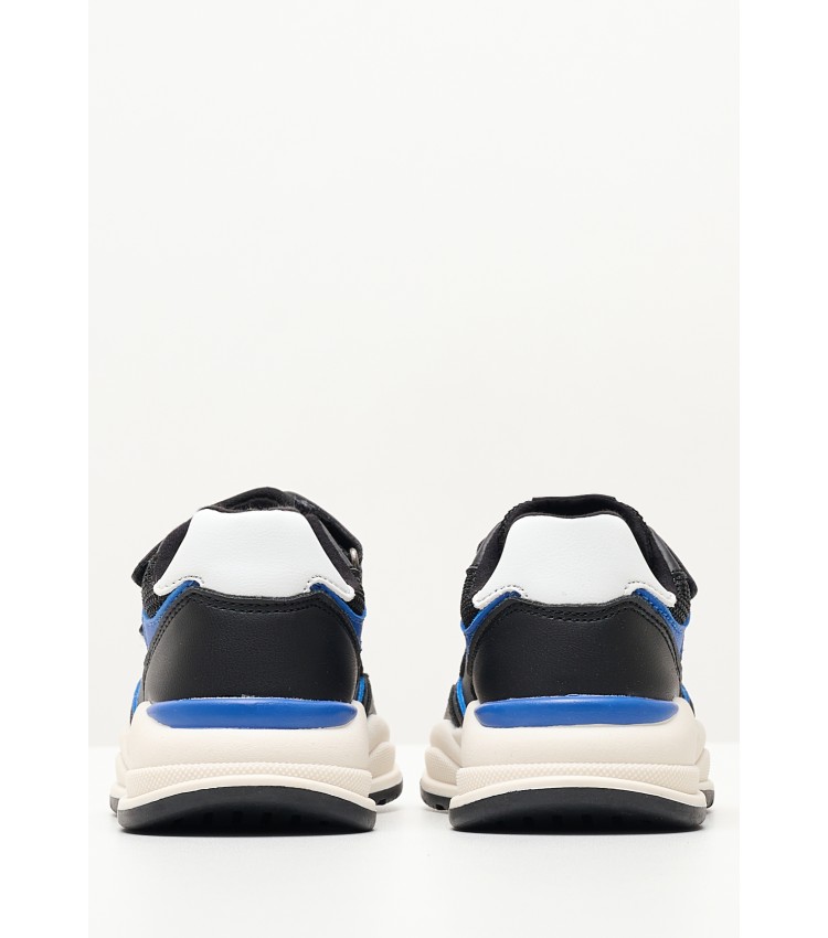 Παιδικά Παπούτσια Casual Lg.Velcro Μαύρο ECOleather Calvin Klein