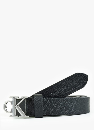 Γυναικείες Ζώνες Bridge.Belt Μαύρο ECOleather Calvin Klein