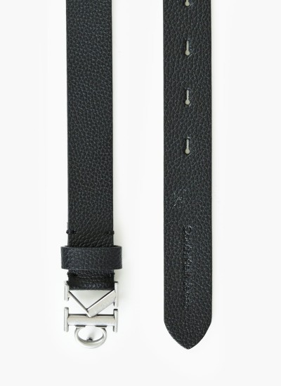 Γυναικείες Ζώνες Bridge.Belt Μαύρο ECOleather Calvin Klein