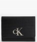 Γυναικεία Πορτοφόλια Minimal.Trifold Μαύρο ECOleather Calvin Klein