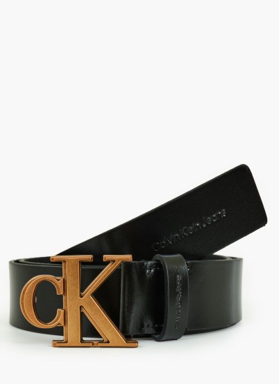 Men Belts 1704 Black Leather Mortoglou