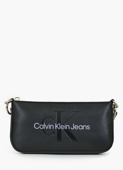 Γυναικείες Ζώνες Bridge.Belt Μαύρο ECOleather Calvin Klein