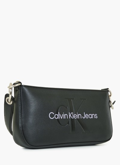 Γυναικείες Ζώνες Bridge.Belt Μαύρο ECOleather Calvin Klein