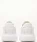 Γυναικεία Παπούτσια Casual Raised.Cupsole Άσπρο Δέρμα Calvin Klein