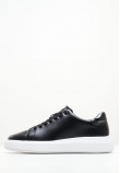 Women Casual Shoes Raised.Nano Black Leather Calvin Klein