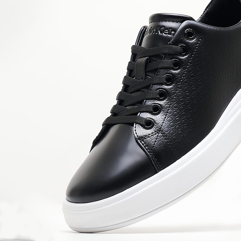 Γυναικεία Παπούτσια Casual Raised.Nano Μαύρο Δέρμα Calvin Klein