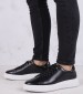 Women Casual Shoes Raised.Nano Black Leather Calvin Klein