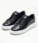 Women Casual Shoes Raised.Nano Black Leather Calvin Klein