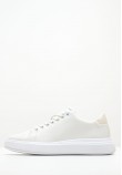 Women Casual Shoes Raised.Nano White Leather Calvin Klein