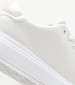 Women Casual Shoes Raised.Nano White Leather Calvin Klein