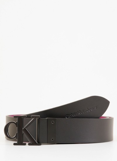 Γυναικείες Ζώνες Bridge.Belt Μαύρο ECOleather Calvin Klein