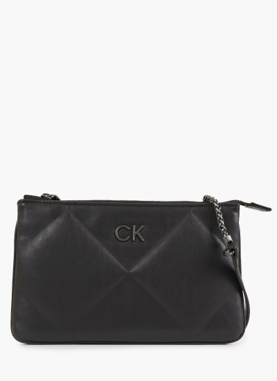 Γυναικείες Ζώνες Bridge.Belt Μαύρο ECOleather Calvin Klein