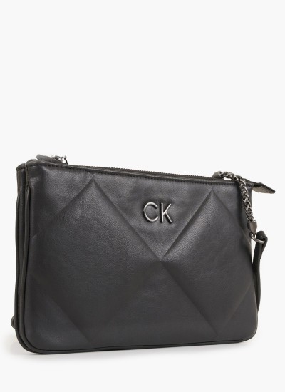 Γυναικείες Ζώνες Bridge.Belt Μαύρο ECOleather Calvin Klein