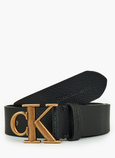 Γυναικείες Ζώνες Bridge.Belt Μαύρο ECOleather Calvin Klein