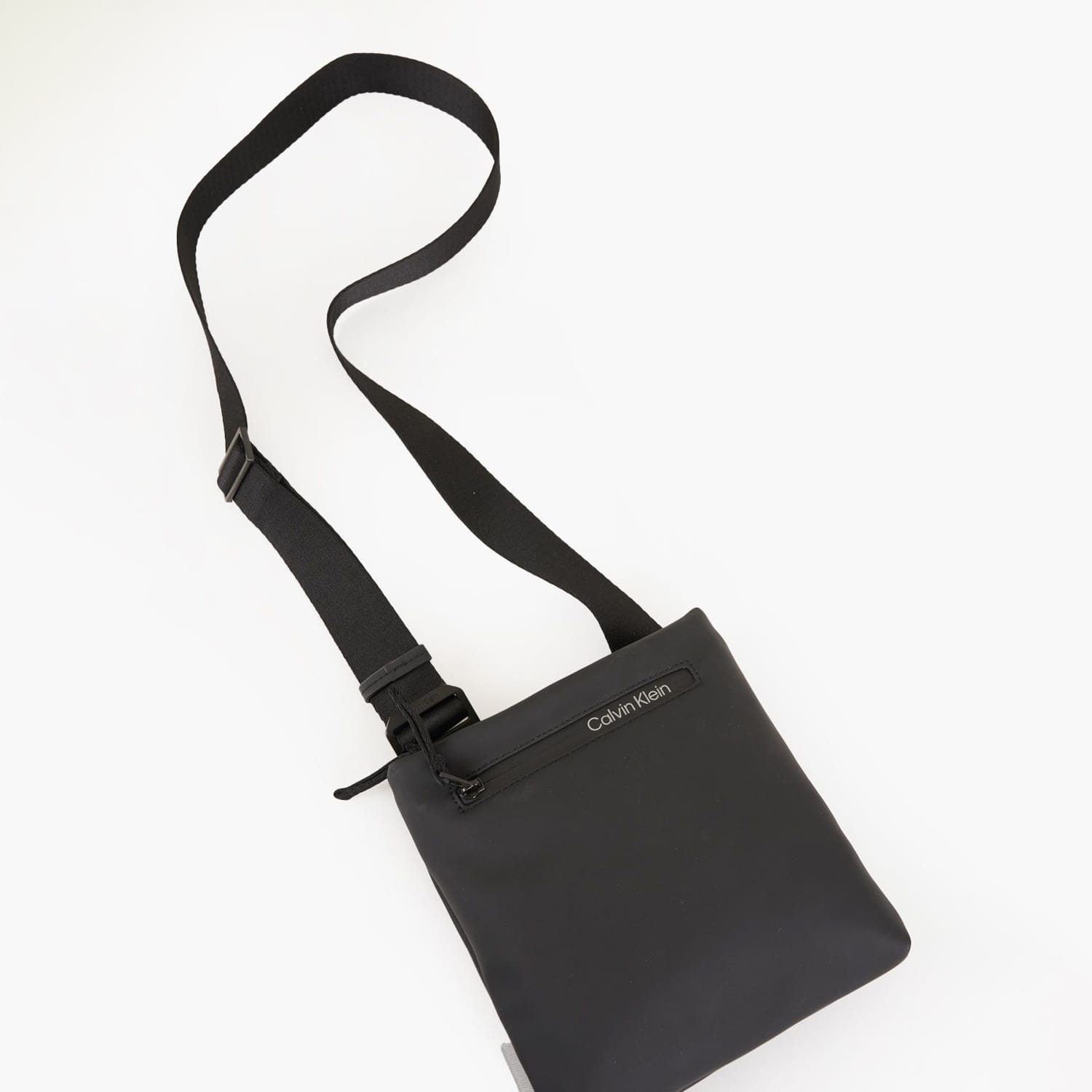 Ανδρικές Τσάντες Rubberized.Flatpack Μαύρο ECOleather Calvin Klein Ανδρικές Τσάντες Rubberized.Flatpack Μαύρο ECOleather Calvin Klein