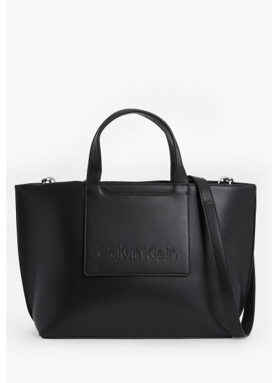 Γυναικείες Τσάντες Set.Tote Μαύρο ECOleather Calvin Klein