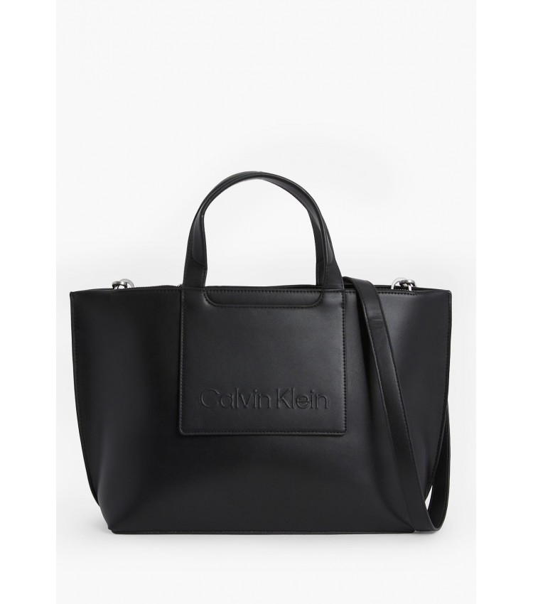 Γυναικείες Τσάντες Set.Tote Μαύρο ECOleather Calvin Klein Γυναικείες Τσάντες Set.Tote Μαύρο ECOleather Calvin Klein