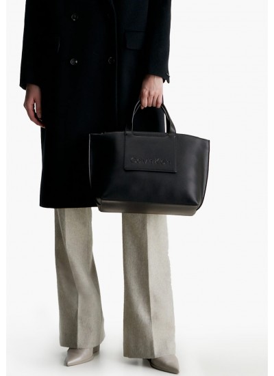 Γυναικείες Τσάντες Set.Tote Μαύρο ECOleather Calvin Klein