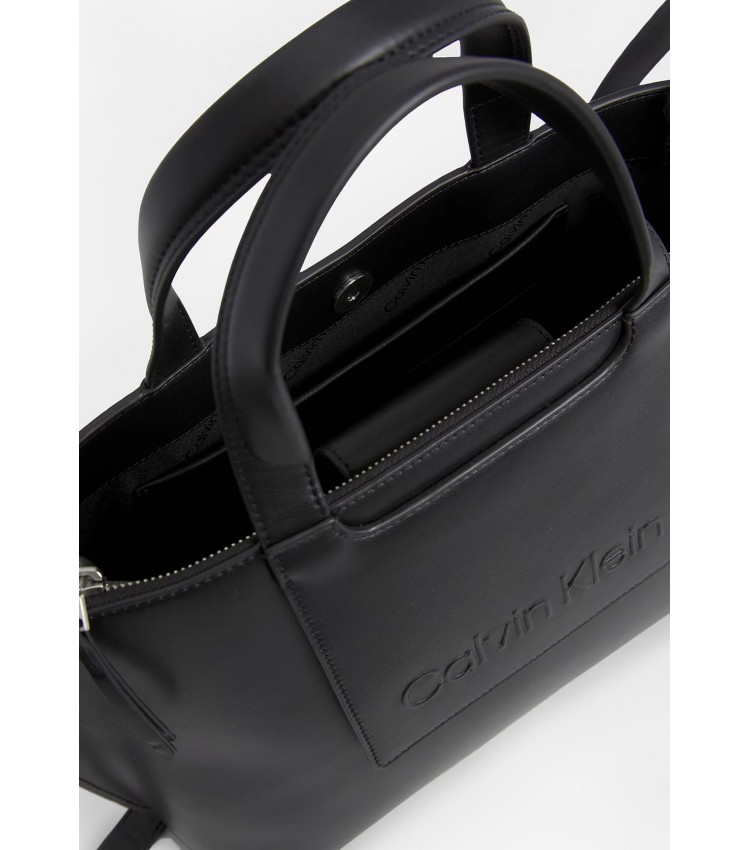 Γυναικείες Τσάντες Set.Tote Μαύρο ECOleather Calvin Klein Γυναικείες Τσάντες Set.Tote Μαύρο ECOleather Calvin Klein