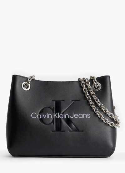 Γυναικείες Ζώνες Bridge.Belt Μαύρο ECOleather Calvin Klein