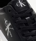 Γυναικεία Παπούτσια Casual Vulc.Laceup Μαύρο Δέρμα Calvin Klein