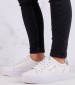Γυναικεία Παπούτσια Casual Vulc.Laceup Άσπρο Δέρμα Calvin Klein
