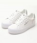 Γυναικεία Παπούτσια Casual Vulc.Laceup Άσπρο Δέρμα Calvin Klein