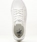 Γυναικεία Παπούτσια Casual Vulc.Laceup Άσπρο Δέρμα Calvin Klein