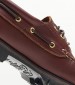 Men Sailing shoes C14 Brown Leather Sea and City