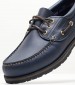 Men Sailing shoes C55 Blue Leather Sea and City