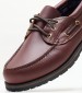 Men Sailing shoes C55 Brown Leather Sea and City