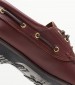 Men Sailing shoes C55 Brown Leather Sea and City