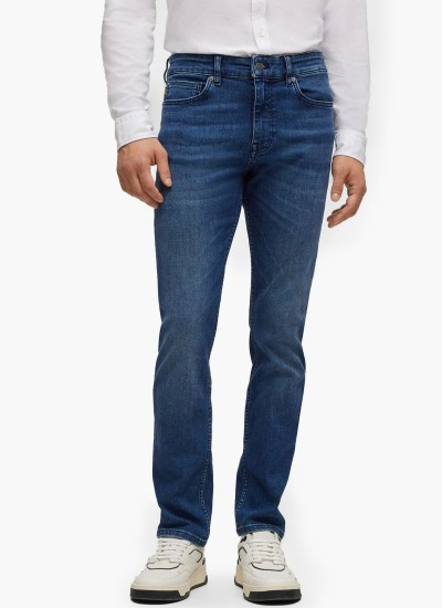 Ανδρικά Παντελόνια Callen.Crop Μαύρο Πολυεστέρα Pepe Jeans