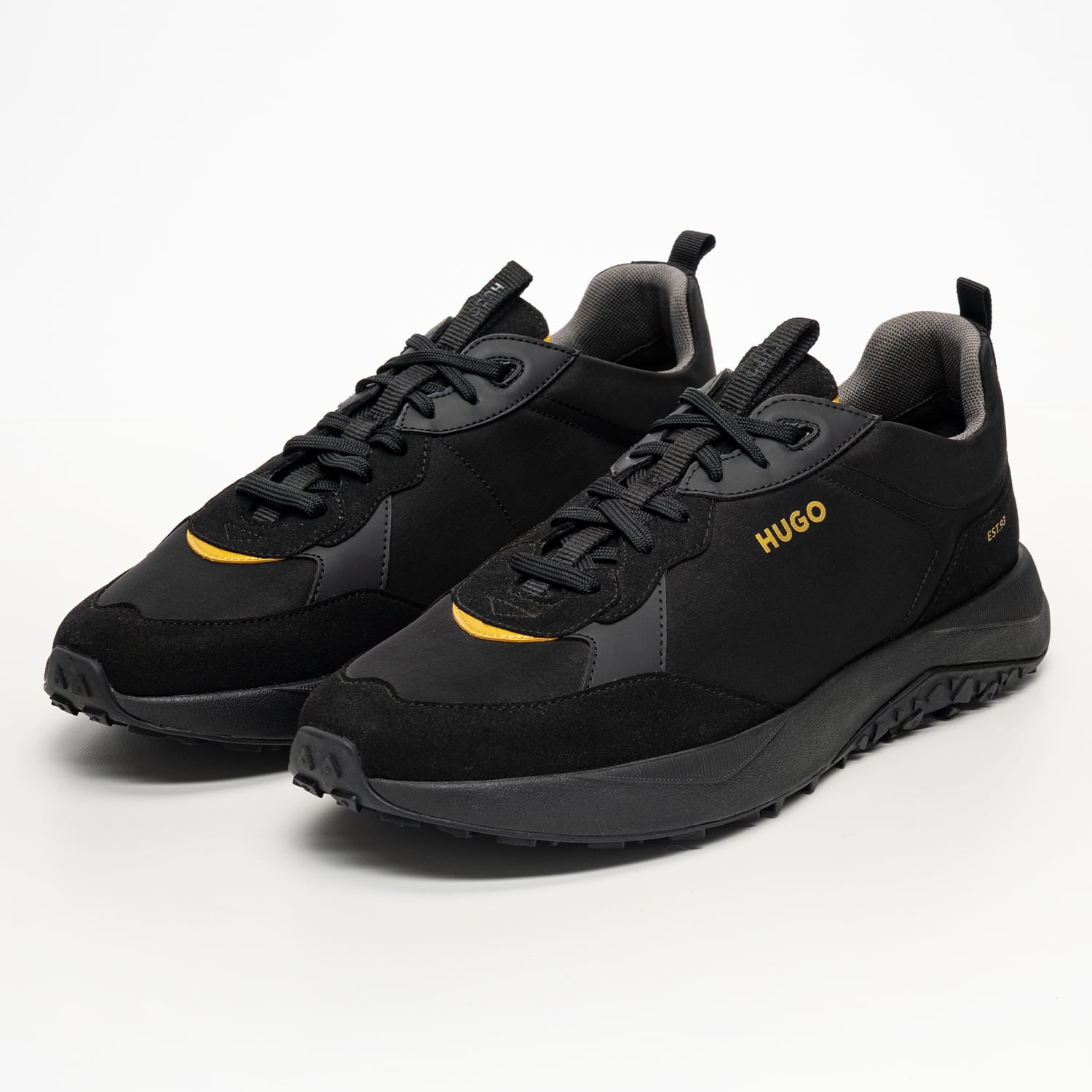 Hugo Kane.Runn.N Ανδρικό Παπούτσι Casual Hugo Kane.Runn.N-Black