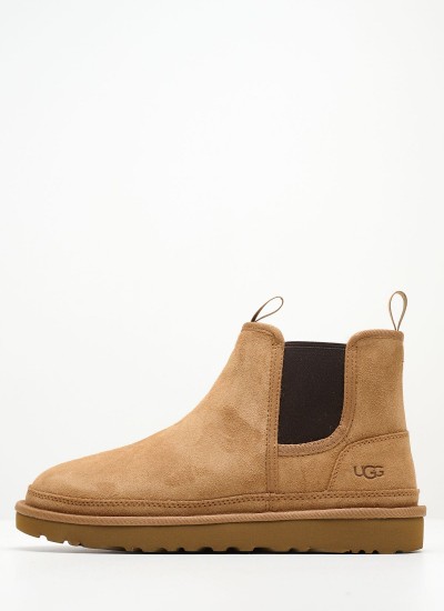 Ανδρικά Μποτάκια 1121005 Μαύρο Δέρμα UGG