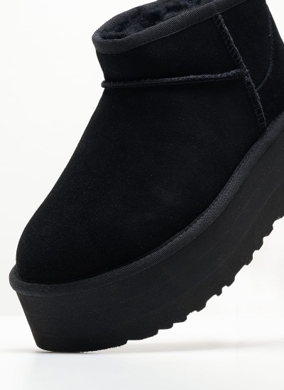 Ανδρικά Μποτάκια 1121005 Μαύρο Δέρμα UGG