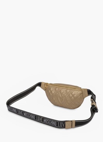 Γυναικείες Τσάντες JC4003 Χρυσό ECOleather Love Moschino