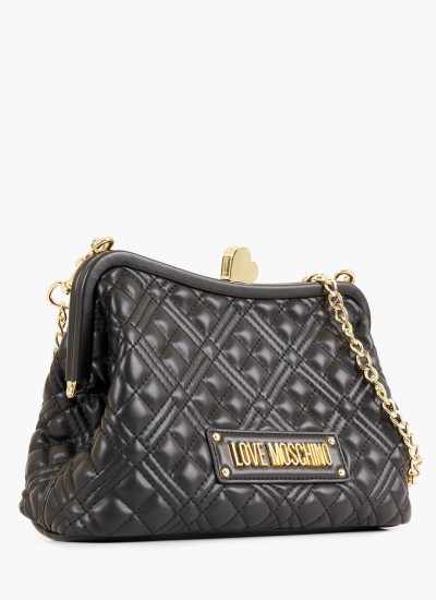 Γυναικεία Πορτοφόλια JC5600 Χρυσό ECOleather Love Moschino